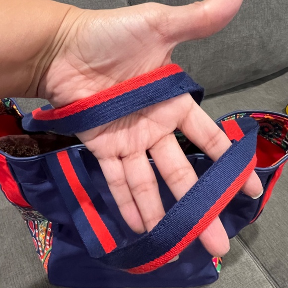 New Vera Bradley Large Venetian Paisley Canvas Tote Travel Bag - Picture 7 of 9